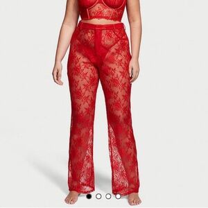 NWT Victoria’s Secret Archives Rose Lace Pants